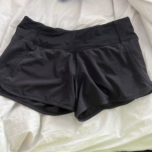Black 4 inch speed up short